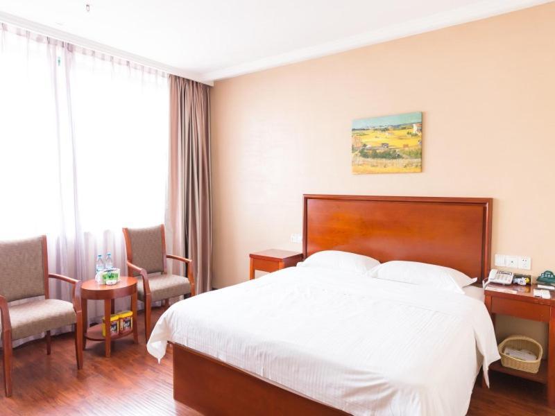 Greentree Inn Jiangsu Suzhou Kunshan High Speed Rail Station Hengshan Road Express Hotel Dış mekan fotoğraf