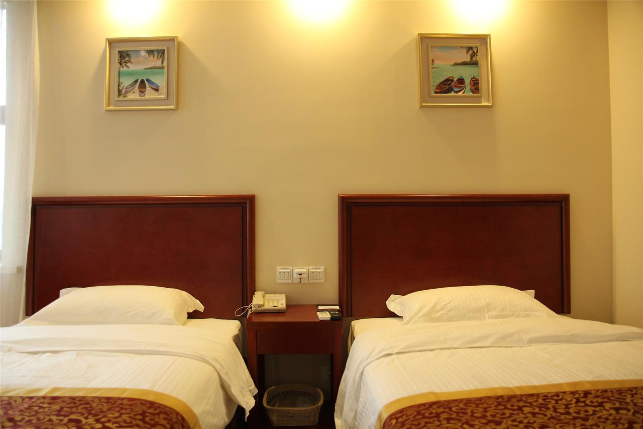 Greentree Inn Jiangsu Suzhou Kunshan High Speed Rail Station Hengshan Road Express Hotel Dış mekan fotoğraf