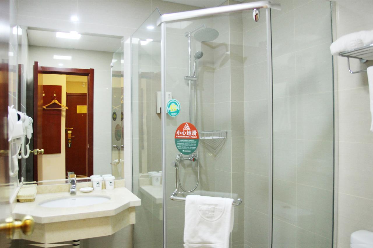Greentree Inn Jiangsu Suzhou Kunshan High Speed Rail Station Hengshan Road Express Hotel Dış mekan fotoğraf