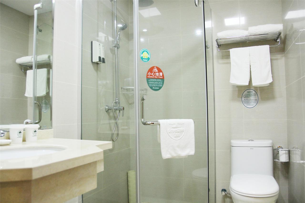 Greentree Inn Jiangsu Suzhou Kunshan High Speed Rail Station Hengshan Road Express Hotel Dış mekan fotoğraf