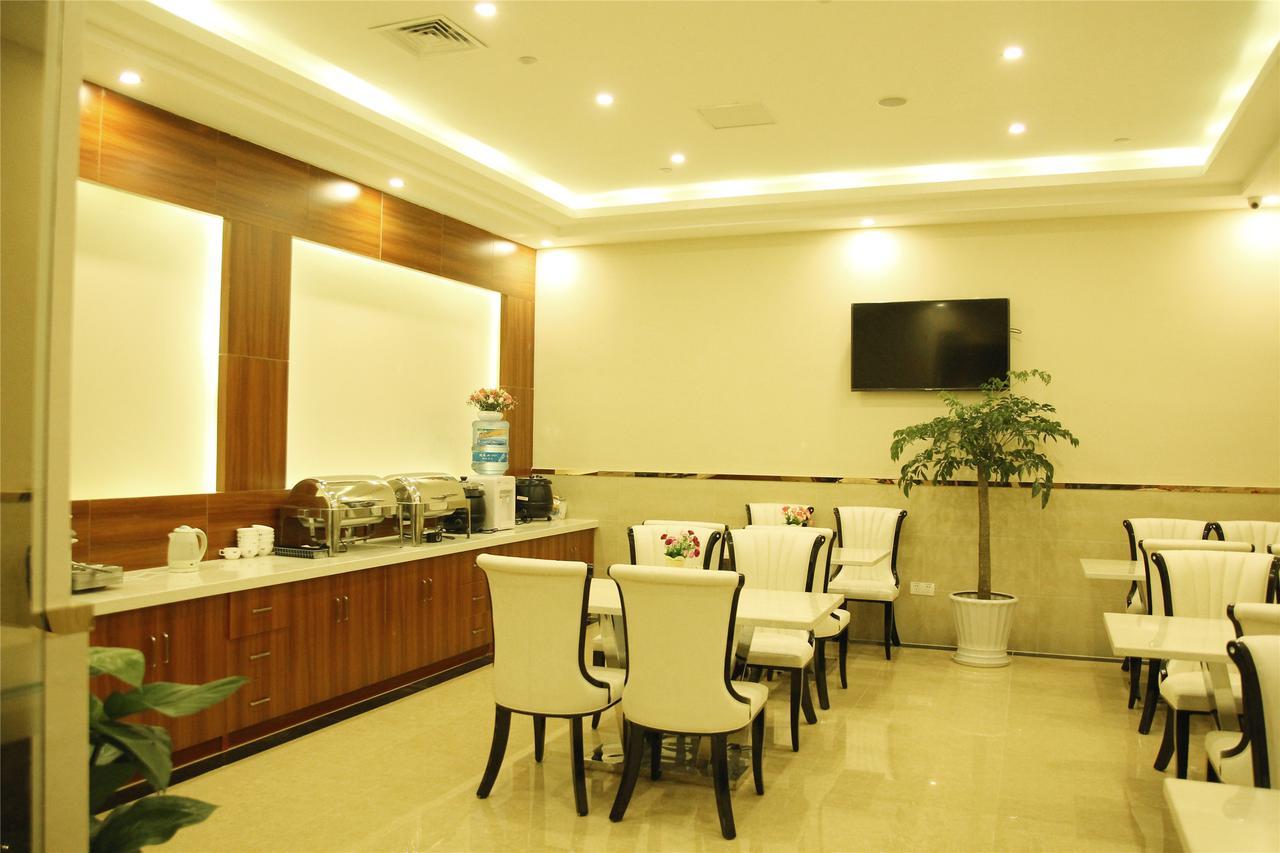 Greentree Inn Jiangsu Suzhou Kunshan High Speed Rail Station Hengshan Road Express Hotel Dış mekan fotoğraf